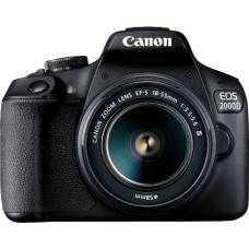 Canon EOS 2000D + 18-55mm III Kit, black