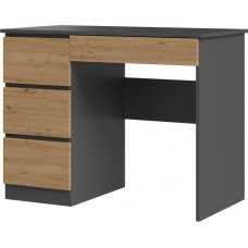 Top E Shop Desk MIJAS LEFT 98x51x76 cm Anthracite/Artisan