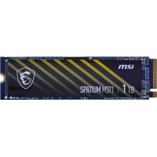 MSI SSD|MSI|SPATIUM M371|1TB|M.2|PCIE|NVMe|3D NAND|Write speed 1700 MBytes/sec|Read speed 2350 MBytes/sec|2.15mm|TBW 210 TB|MTBF 1500000 hours|S78-440L870-P83