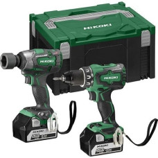 Hikoki Zestaw elektronarzędzi Hikoki 6-elementowy (KC18DPLWDZ)