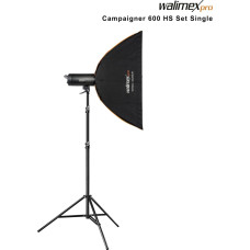 Walimex Lampa studyjna Walimex walimex pro Campaigner 600 HS Set Single