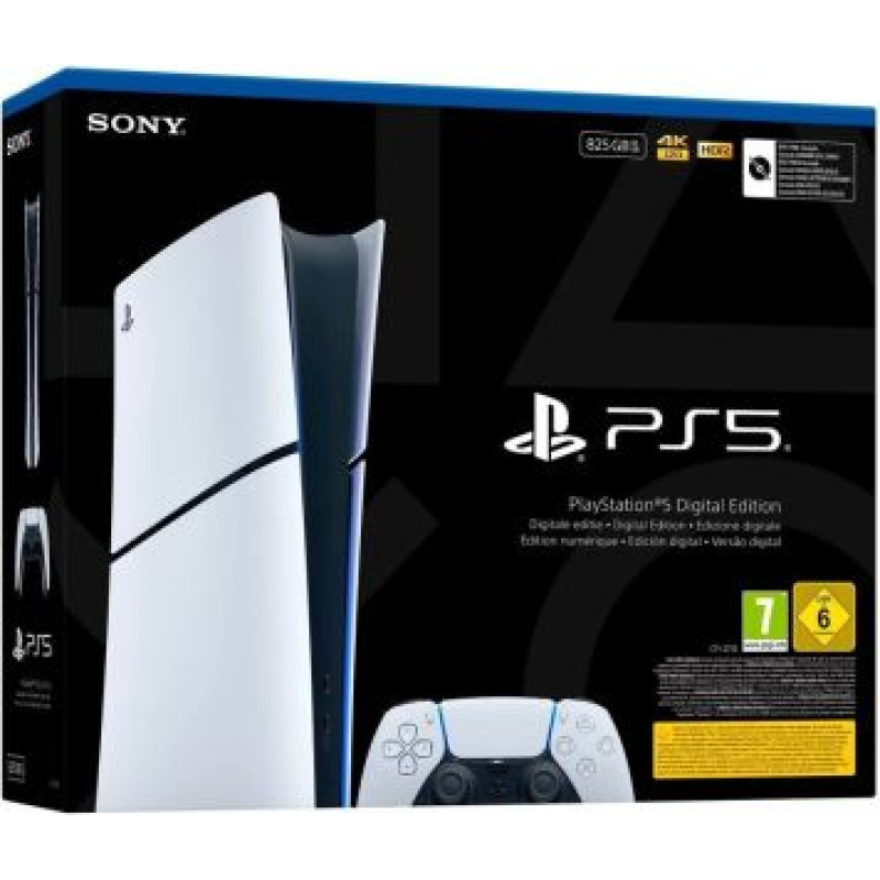 Sony PS5 Slim Digital 825GB SSD E-Chassis EU