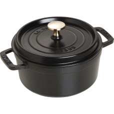Staub Garnek STAUB żeliwny okrągły 1.7 ltr czarny