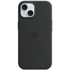 Apple Silicone Case iPhone 15 Plus, black