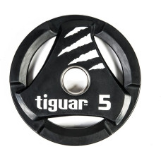 Tiguar Olimpiskā Svaru ripa tiguar PU 5 kg TI-WTPU00500