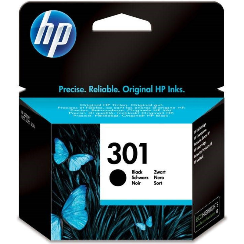 Hewlett-Packard HP 301 Black Original Ink Cartridge