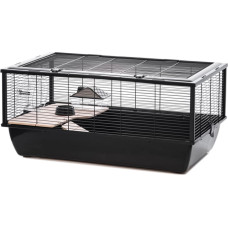 Inter-Zoo Bob + Wood black - cage for a hamster