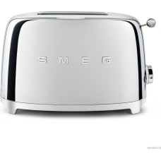 Smeg 2 Slice Toaster 50\'s Style Stainless Steel TSF01SSEU