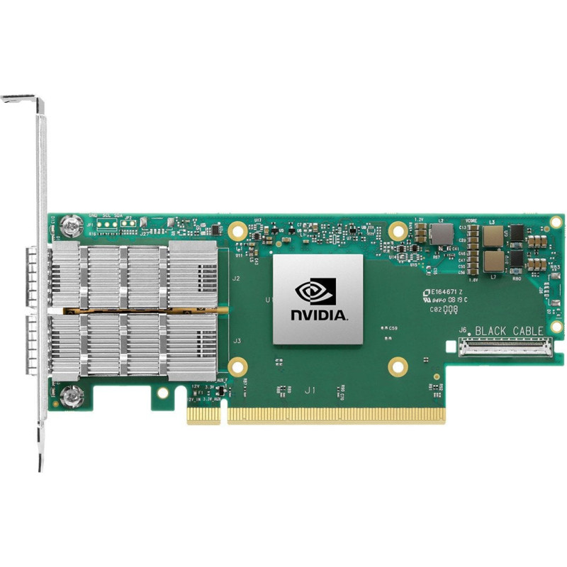 Level One Games Nvidia ConnectX-6, Internal, Wired, PCI Express, Fiber, 200000 Mbit/s, Multicolour