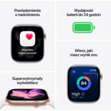 Apple Watch Series 11 GPS + Cellular 46mm Jet Black Aluminium Case | Black Sport Band - S/M