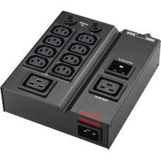 Powerwalker MBS/PDU IEC 1-3kVA rozdzielacz zasilania PDU 9 x gniazdo sieciowe Czarny
