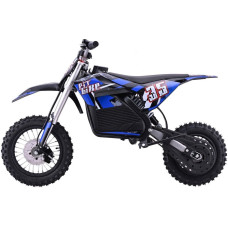 1Dea.me Motor na akumulator dla dziecka PIT BIKE Niebieski 1000W