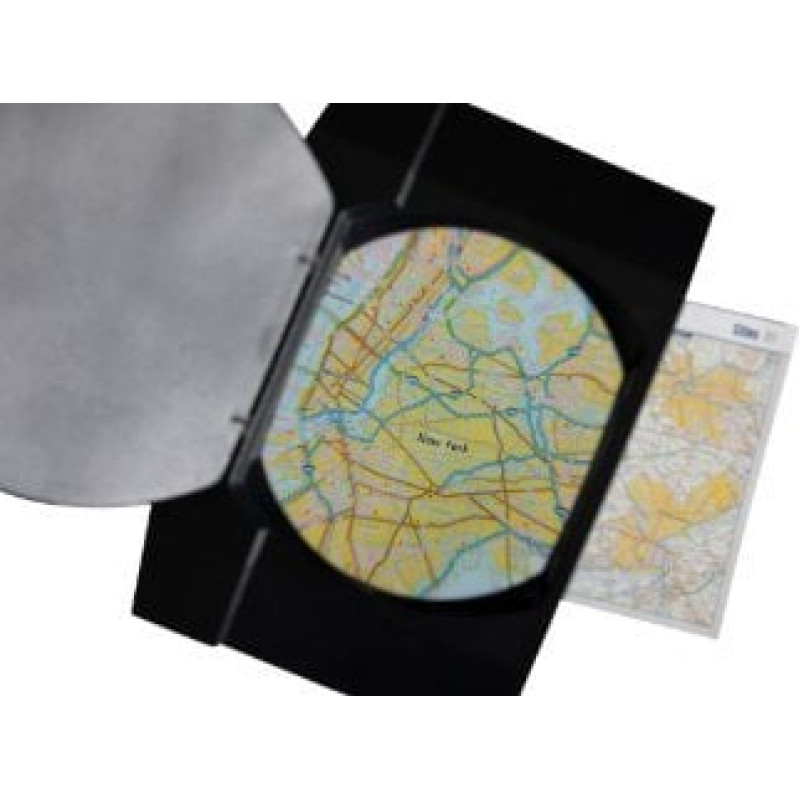 Maul Lampka biurkowa Maul MAUL LED Lupenleuchte Vitrum mit Klemmfuß schwarz