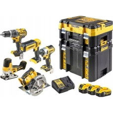 Dewalt Zestaw elektronarzędzi Dewalt 11-elementowy (DCK500P3T-QW)