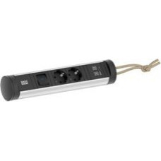 Bachmann Kabel zasilający Bachmann BACHMANN CYCLE Loop 2xCEE7/3 1xswitch 1xUSB A/C 22W 2.5m CEE7/7