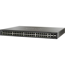 Cisco SF500-48P-K9-G5 | Switch | 48x 100Mb/s PoE, 2x Combo (RJ45/SFP) + 2x SFP+, Zarządzalny