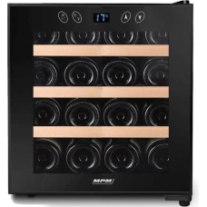 MPM MPM-48-CW-48 Thermoelectric beverage cooler Freestanding Black 16 bottle(s)