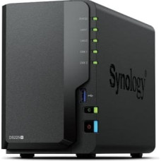Synology DS225+ 2 Bay NAS Desktop Intel® Celeron® J4125 2 GB DDR4 Synology DSM Black