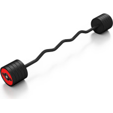 Marbo Sport Liektais stienis ar fiksēto svaru 1 gab. Barbell 40 kg - Marbo Sport