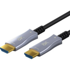 Goobay Kabel Goobay Optyczny hybrydowy kabel HDMI o bardzo dużej szybkości z Ethernetem (AOC) - Długość kabla 20 m