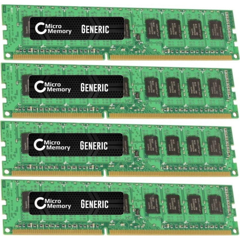 Micromemory Pamięć dedykowana MicroMemory 32GB KIT DDR3 1600MHZ ECC - MMD2623/32GB