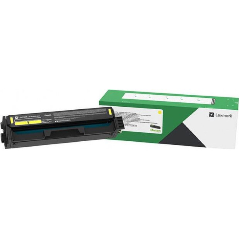 Lexmark Toner Lexmark MC3224 Yellow Oryginał  (C3220Y0)