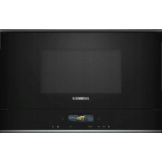 Siemens Kuchenka mikrofalowa Siemens Siemens iQ700 BF722L1B1, Built-in, Solo microwave, 21 L, 900 W, Touch, Black