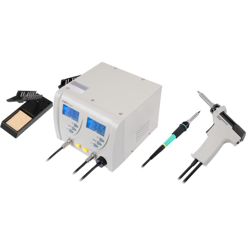 Kemot Stacja lutownicza ZD-917 (rozlutownica + lutownica kolbowa)