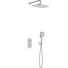 KFA 5759-501-00 / KFA / MALAGA / ZESTAW NATRYSKOWY PODTYNKOWY TERMOSTAT , CHROM /