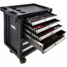 Awtools Wózek narzędziowy AWTools 6 szuflad z wyposażeniem (AW15100)