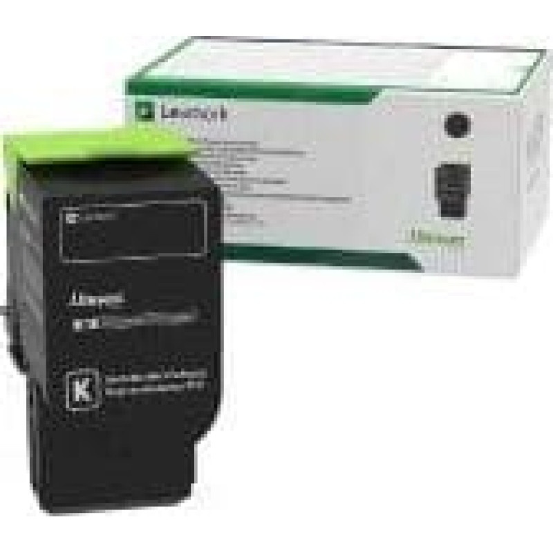 Lexmark Toner Lexmark 78C20K0 Black Oryginał  (78C20K0)