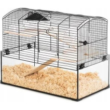 Zolux Cage Neo Panas Little with glass cuvette, black