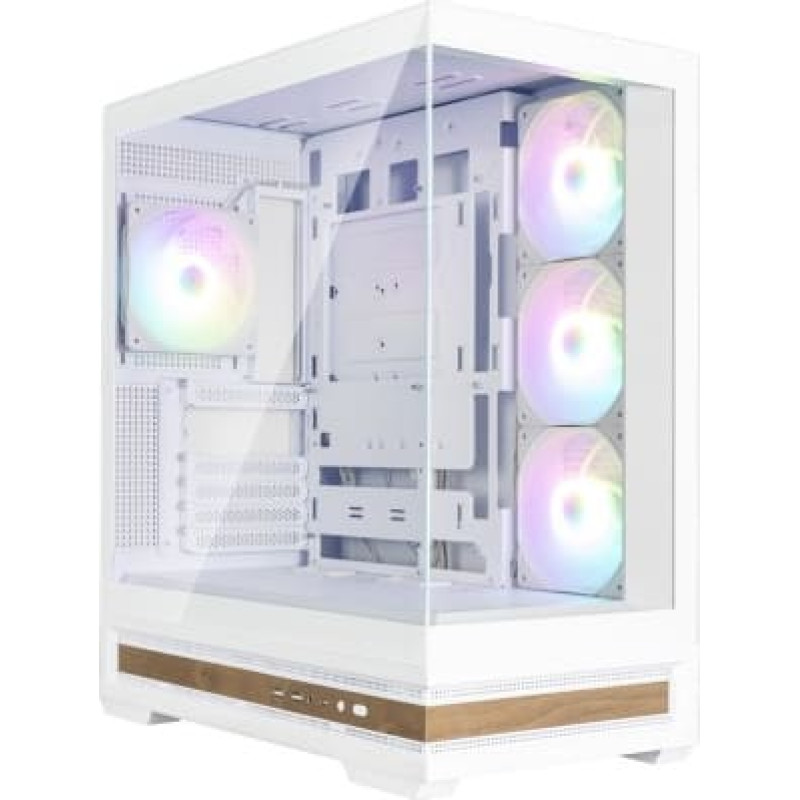 Zalman Case 40 NAMU ATX Midi Tower White ARGB