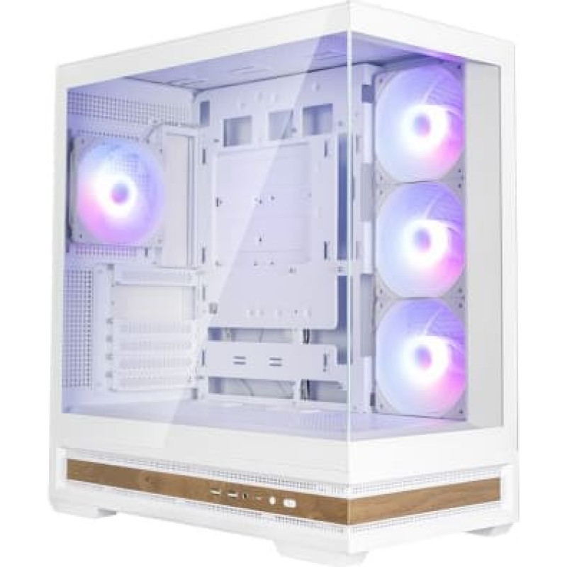 Zalman Case 40 NAMU ATX Midi Tower White ARGB