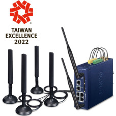 Planet Router Planet PLANET Industrial 5G NR Cellular gateway/kontroler 10, 100, 1000 Mbit/s