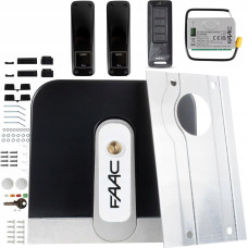 Faac Zestaw Cyclo C721 FDS - FAAC 24V do 800kg bram przesuwnych