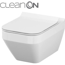 Cersanit Miska WC Cersanit CREA prostokątna z deską slim duroplastową wolnoopadającą (S701-213-ECO)