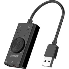 Orico multifunction USB 2.0 External Sound Card, 10cm