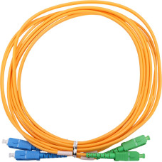 Extralink SC/APC-SC/UPC | Patchcord | Jednomodowy, Duplex, G657A1, 3mm, 3m