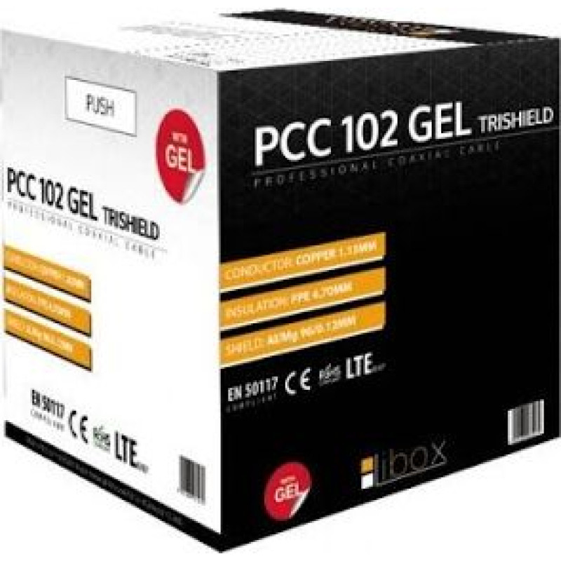 Libox Koncentryczne 300m biały (PCC102/300)