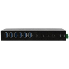 Exsys EX-12290HMS 10-portowy metalowy HUB USB 3.2 Gen 2x1 z 4 portami USB-C i 6 portami USB-A 3.2 Gen 1