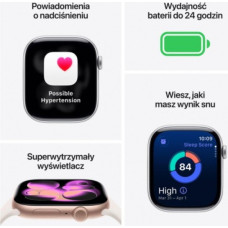 Apple Watch Series 11 GPS 46mm Silver Aluminium Case | Purple Fog Sport Band - M/L