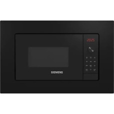 Siemens iQ300 , Built-in, Combination microwave, 20 L, 800 W, Rotary, Touch, Black