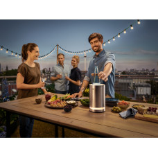 WMF Ambient, Glass bottle, Wine, Stainless steel, 237 mm, 14.3 cm, 1.1 kg