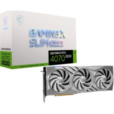 MSI GeForce RTX 4070 SUPER GAMING X SLIM WHITE 12GB DLSS 3