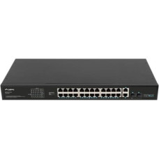 Lanberg Switch 24X 100MB POE+ RSFE-24P-2C-360