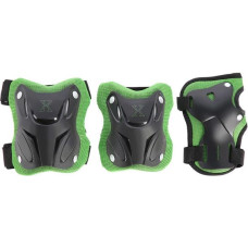 Nils Extreme Elkoņu, ceļu un plaukstas sargi H719 GREEN SIZE M PROTECTORS SET NILS EXTREME