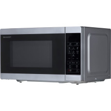 Sharp YC-MS02E-S microwave Countertop Solo microwave 20 L 800 W Inox