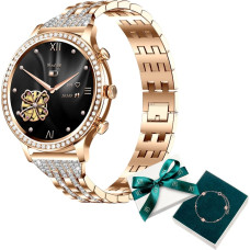 Manta Multimedia Sp. Z O.o. Women's smartwatch Manta Diamond Lusso gold + YES bracelet