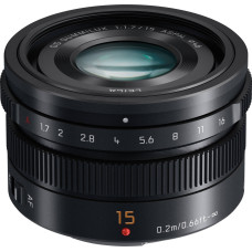 Panasonic Leica DG Summilux 15mm f/1.7 ASPH, black